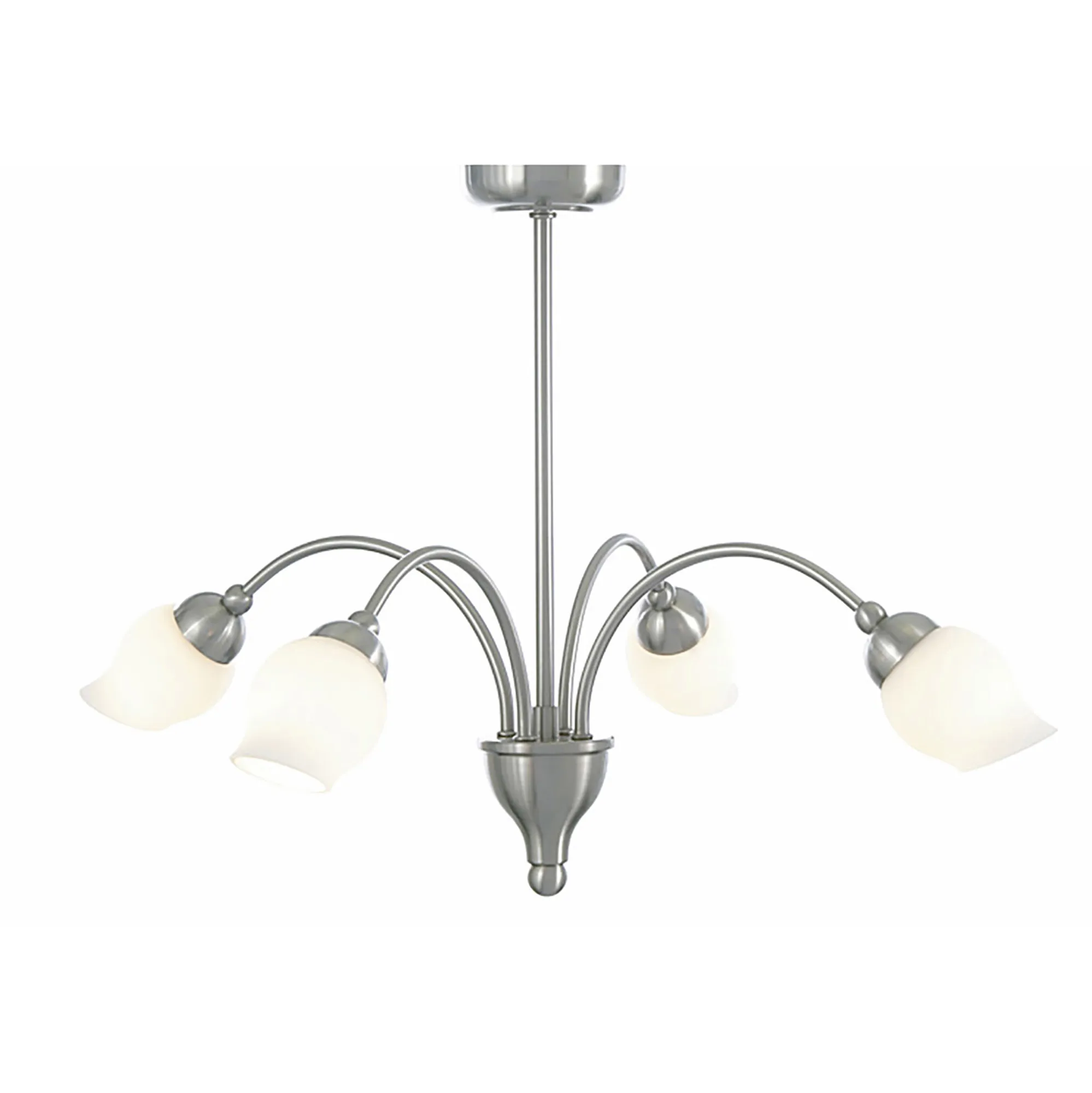 IL10001  Rimini Pendant 4 Light Satin Chrome